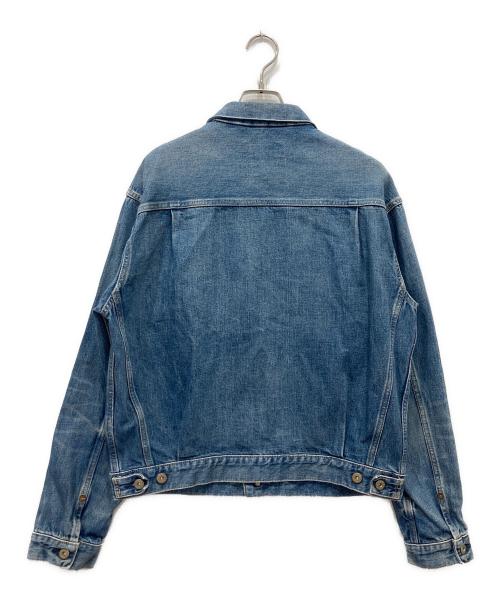 AVIREX（アヴィレックス）AVIREX (アヴィレックス) TFQP DENIM JKT USED WASH インディゴ サイズ:40の古着・服飾アイテム