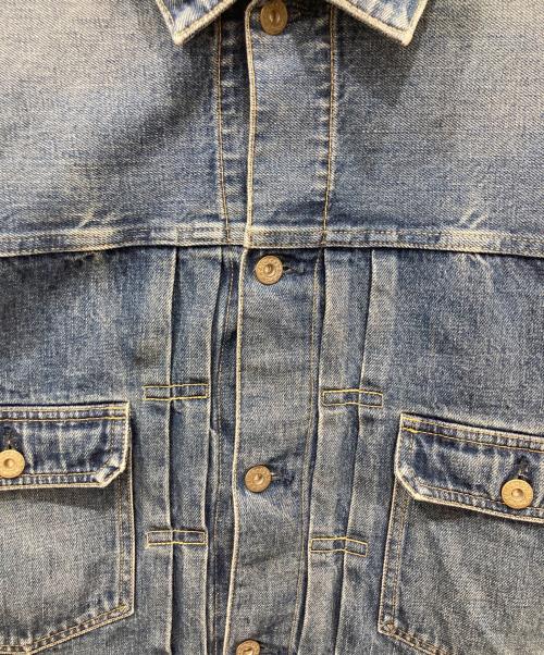 AVIREX（アヴィレックス）AVIREX (アヴィレックス) TFQP DENIM JKT USED WASH インディゴ サイズ:40の古着・服飾アイテム