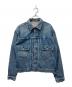 AVIREX（アヴィレックス）の古着「TFQP DENIM JKT USED WASH」｜インディゴ