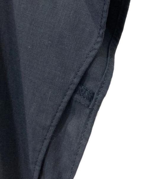BLUE LABEL CRESTBRIDGE（ブルーレーベルクレストブリッジ）BLUE LABEL CRESTBRIDGE (ブルーレーベルクレストブリッジ) ベルト付きノースリーブワンピース ネイビー サイズ:36の古着・服飾アイテム