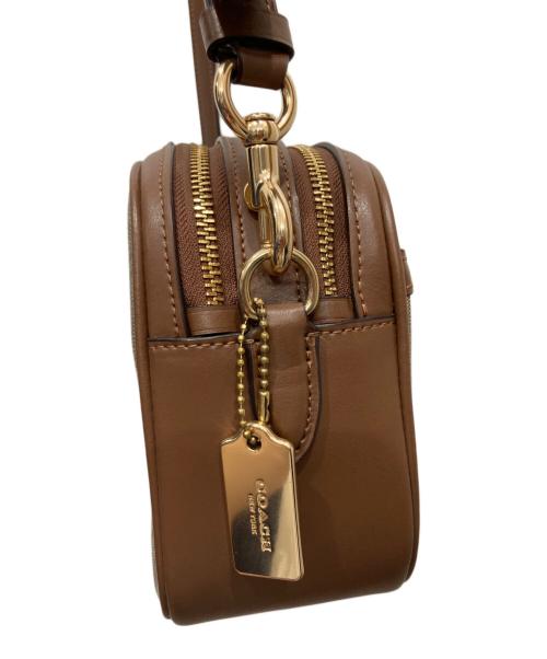 COACH（コーチ）COACH (コーチ) シグネチャーショルダーバッグ ブラウンの古着・服飾アイテム
