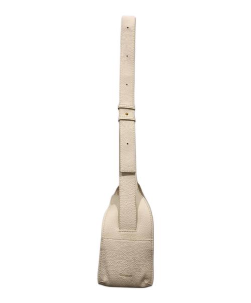 Songmont（ソングモント）Songmont (ソングモント) Drippy Roof Bag アイボリーの古着・服飾アイテム