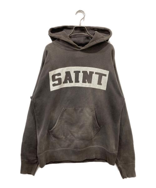 SAINT MICHAEL（セントマイケル）SAINT MICHAEL (セントマイケル) HOODIE SPINNER グレー サイズ:Mの古着・服飾アイテム