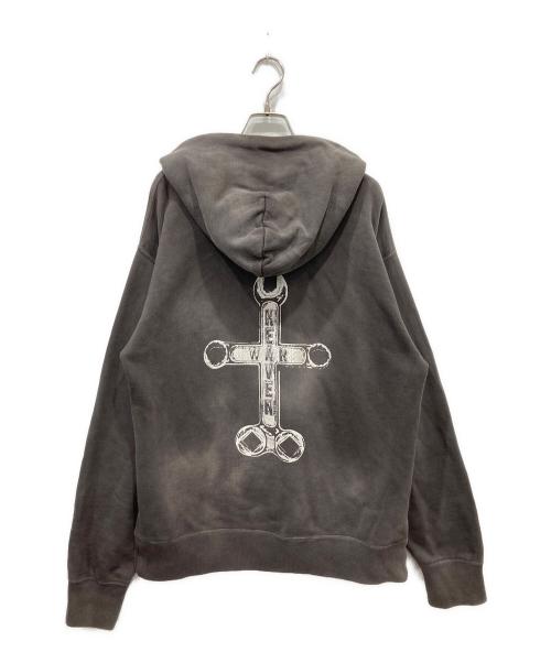 SAINT MICHAEL（セントマイケル）SAINT MICHAEL (セントマイケル) HOODIE SPINNER グレー サイズ:Mの古着・服飾アイテム