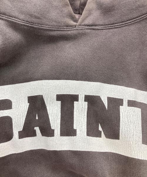 SAINT MICHAEL（セントマイケル）SAINT MICHAEL (セントマイケル) HOODIE SPINNER グレー サイズ:Mの古着・服飾アイテム