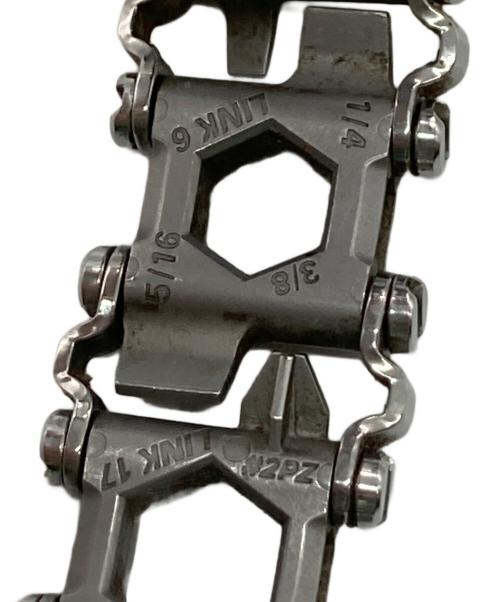 LEATHERMAN（レザーマン）LEATHERMAN (レザーマン) マルチツールブレスレット TREAD シルバーの古着・服飾アイテム