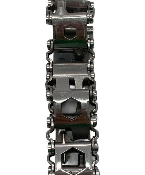 LEATHERMAN（レザーマン）LEATHERMAN (レザーマン) マルチツールブレスレット TREAD シルバーの古着・服飾アイテム