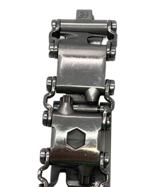 LEATHERMAN（レザーマン）LEATHERMAN (レザーマン) マルチツールブレスレット TREAD シルバーの古着・服飾アイテム
