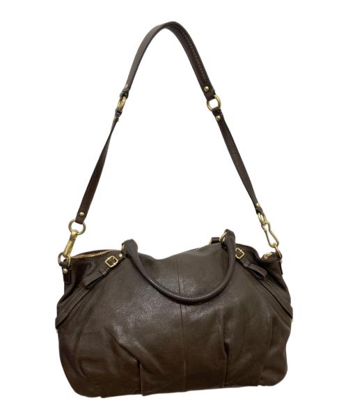 COACH（コーチ）COACH (コーチ) 2WAYバッグ ブラウンの古着・服飾アイテム