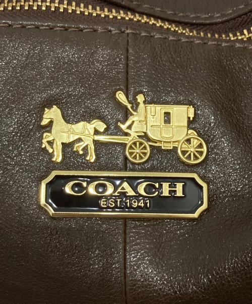 COACH（コーチ）COACH (コーチ) 2WAYバッグ ブラウンの古着・服飾アイテム