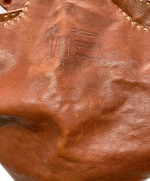 genten（ゲンテン）genten (ゲンテン) ユーフラテスレザーワンショルダーバッグ ブラウンの古着・服飾アイテム