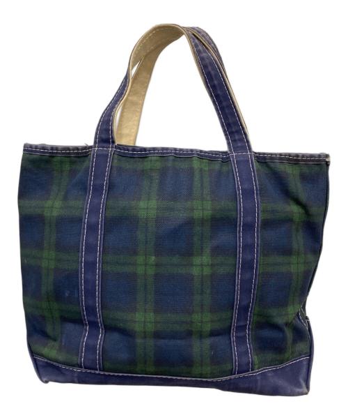 L.L.Bean（エルエルビーン）L.L.Bean (エルエルビーン) 90’s BOAT AND TOTE ネイビー×グリーンの古着・服飾アイテム