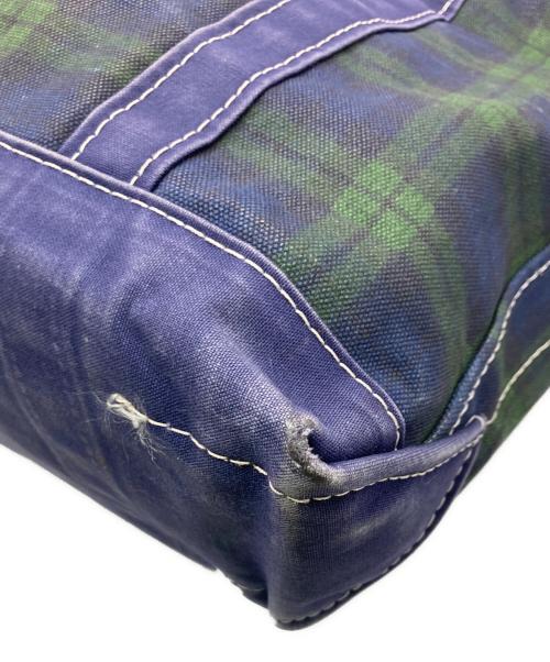 L.L.Bean（エルエルビーン）L.L.Bean (エルエルビーン) 90’s BOAT AND TOTE ネイビー×グリーンの古着・服飾アイテム