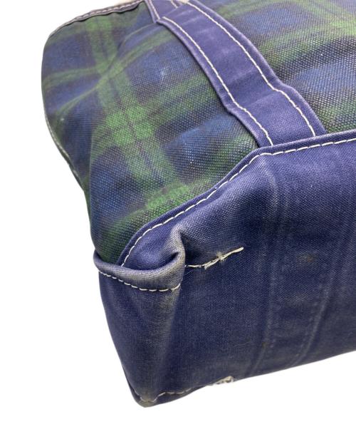 L.L.Bean（エルエルビーン）L.L.Bean (エルエルビーン) 90’s BOAT AND TOTE ネイビー×グリーンの古着・服飾アイテム