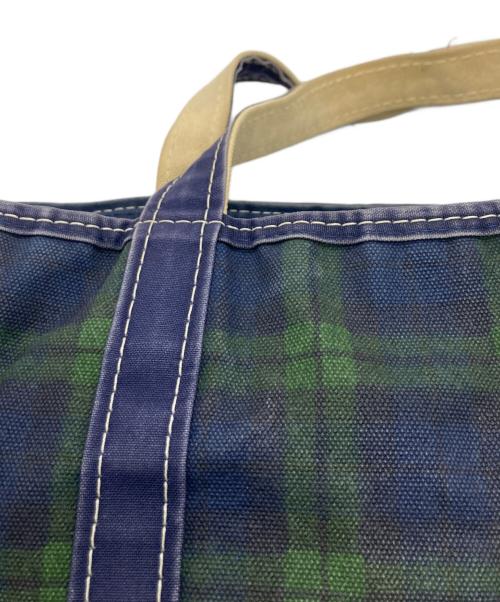 L.L.Bean（エルエルビーン）L.L.Bean (エルエルビーン) 90’s BOAT AND TOTE ネイビー×グリーンの古着・服飾アイテム