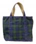 L.L.Bean (エルエルビーン) 90’s BOAT AND TOTE ネイビー×グリーン：8000円