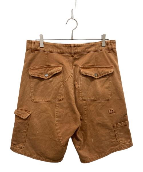 ERL（イーアールエル）ERL (イーアールエル) CARGO SHORTS ブラウン サイズ:Mの古着・服飾アイテム