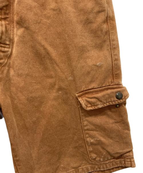 ERL（イーアールエル）ERL (イーアールエル) CARGO SHORTS ブラウン サイズ:Mの古着・服飾アイテム