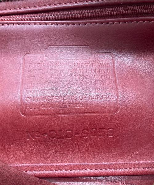 COACH（コーチ）COACH (コーチ) ワンショルダーバッグ レッドの古着・服飾アイテム