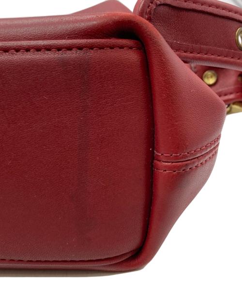 COACH（コーチ）COACH (コーチ) ワンショルダーバッグ レッドの古着・服飾アイテム