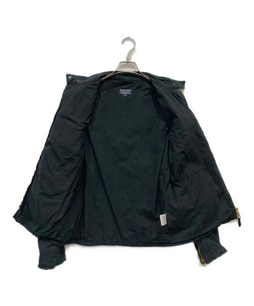 POLO JEANS（ポロジーンズ）POLO JEANS (ポロジーンズ) シングルライダースジャケット ネイビー サイズ:Mの古着・服飾アイテム
