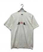 stussyステューシー）の古着「Homebrew Pigment Dyed Tee」｜ホワイト