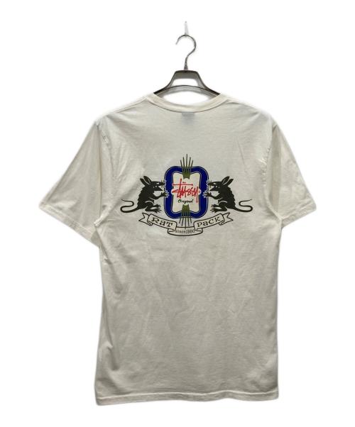 stussy（ステューシー）stussy (ステューシー) Homebrew Pigment Dyed Tee ホワイト サイズ:Mの古着・服飾アイテム