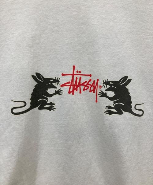 stussy（ステューシー）stussy (ステューシー) Homebrew Pigment Dyed Tee ホワイト サイズ:Mの古着・服飾アイテム