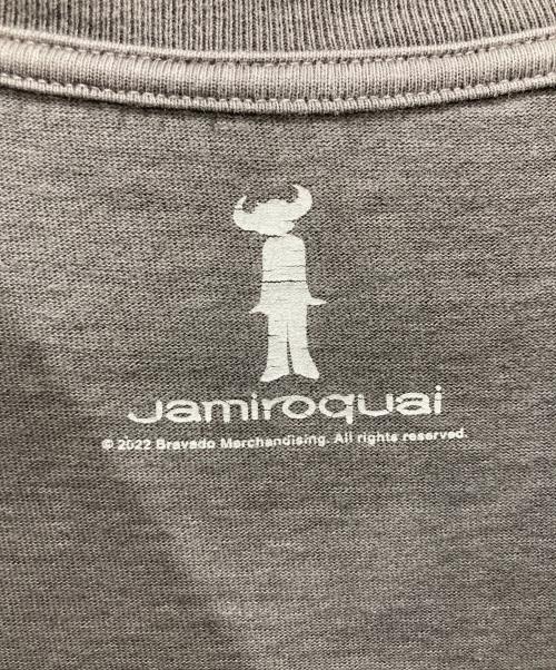 JAMIROQUAI（ジャミロクワイ）jamiroquai (ジャミロクワイ) プリントTシャツ グレー サイズ:-の古着・服飾アイテム