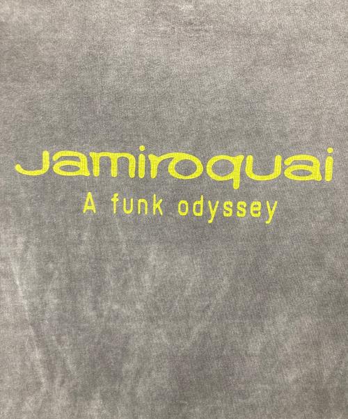 JAMIROQUAI（ジャミロクワイ）jamiroquai (ジャミロクワイ) プリントTシャツ グレー サイズ:-の古着・服飾アイテム