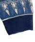 中古・古着 VIVIENNE TAM (ヴィヴィアンタム) 総柄パワーネットブラウス ブルー：10000円