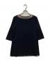 VIVIENNE TAM (ヴィヴィアンタム) チャイナデザインブラウス ブラック：8000円