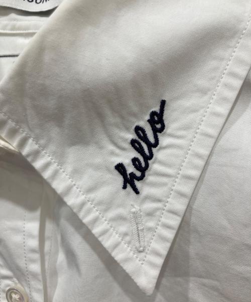 MADISON BLUE（マディソンブルー）MADISON BLUE (マディソンブルー) L/S SH TYPEWRITER ホワイト サイズ:01の古着・服飾アイテム