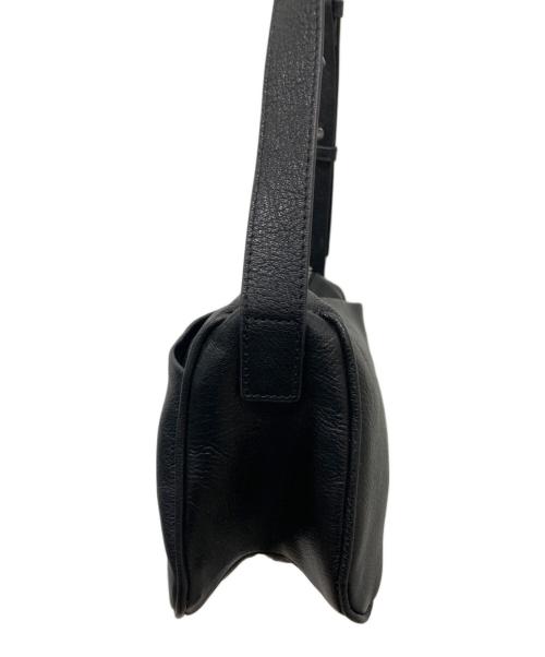 ear PAPILLONNER（イアパピヨネ）ear PAPILLONNER (イアパピヨネ) ミニスワローマチショルダーバッグ ブラックの古着・服飾アイテム