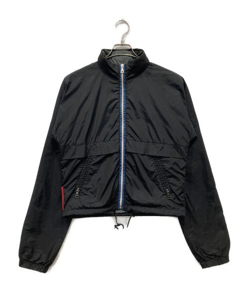 PRADA SPORTS（プラダスポーツ）PRADA SPORTS (プラダスポーツ) ジップアップジャケット ブラック サイズ:44の古着・服飾アイテム