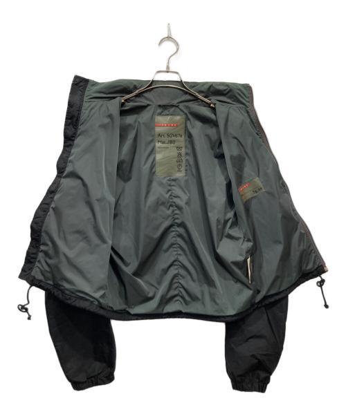 PRADA SPORTS（プラダスポーツ）PRADA SPORTS (プラダスポーツ) ジップアップジャケット ブラック サイズ:44の古着・服飾アイテム