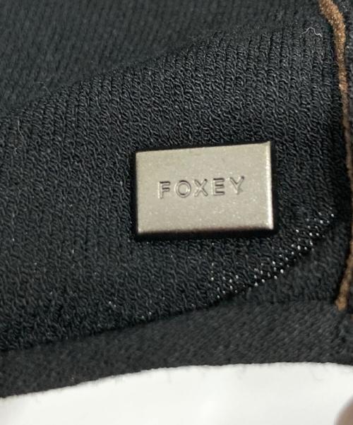 FOXEY NEWYORK（フォクシーニューヨーク）FOXEY NEWYORK (フォクシーニューヨーク) カーディガン ブラック サイズ:38の古着・服飾アイテム