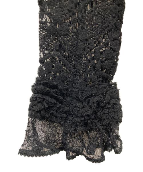 CHANEL（シャネル）CHANEL (シャネル) レースジャケット ブラック サイズ:38の古着・服飾アイテム