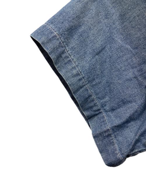 RRL（ダブルアールエル）RRL (ダブルアールエル) シャンブレーショートスリーブシャツ インディゴ サイズ:Sの古着・服飾アイテム