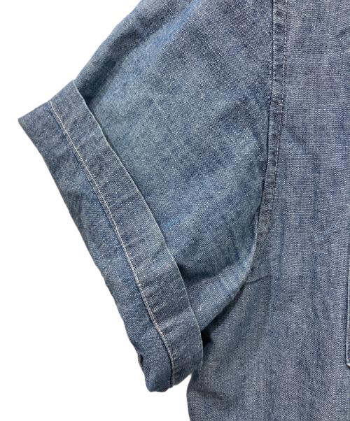 RRL（ダブルアールエル）RRL (ダブルアールエル) シャンブレーショートスリーブシャツ インディゴ サイズ:Sの古着・服飾アイテム