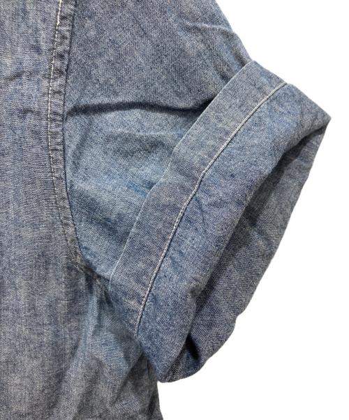 RRL（ダブルアールエル）RRL (ダブルアールエル) シャンブレーショートスリーブシャツ インディゴ サイズ:Sの古着・服飾アイテム