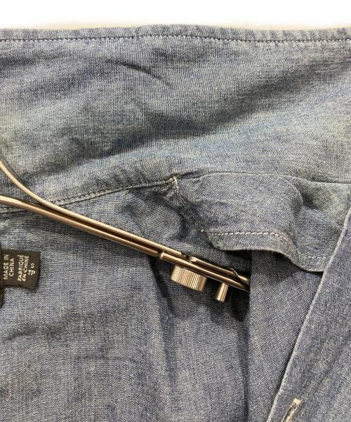 RRL（ダブルアールエル）RRL (ダブルアールエル) シャンブレーショートスリーブシャツ インディゴ サイズ:Sの古着・服飾アイテム