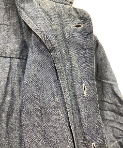 RRL（ダブルアールエル）RRL (ダブルアールエル) シャンブレーショートスリーブシャツ インディゴ サイズ:Sの古着・服飾アイテム