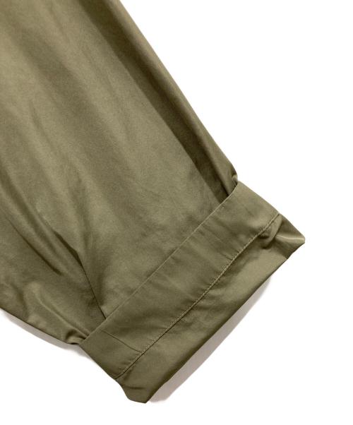 Gymphlex（ジムフレックス）Gymphlex (ジムフレックス) ステンカラーコート カーキ サイズ:Lの古着・服飾アイテム