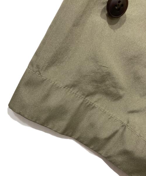 Gymphlex（ジムフレックス）Gymphlex (ジムフレックス) ステンカラーコート カーキ サイズ:Lの古着・服飾アイテム
