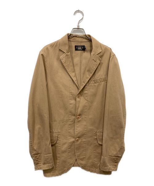 RRL（ダブルアールエル）RRL (ダブルアールエル) コットンスポーツジャケット ベージュ サイズ:XSの古着・服飾アイテム