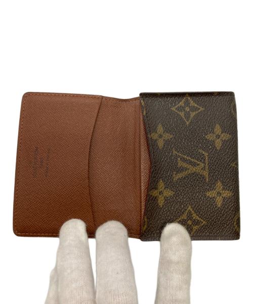 LOUIS VUITTON（ルイ ヴィトン）LOUIS VUITTON (ルイ ヴィトン) モノグラム　アンヴェロップ・カルト・ドゥ・ヴィジット ブラウンの古着・服飾アイテム