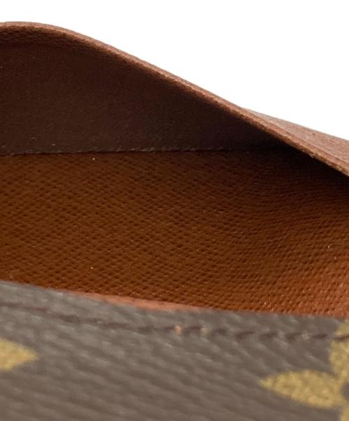 LOUIS VUITTON（ルイ ヴィトン）LOUIS VUITTON (ルイ ヴィトン) モノグラム　アンヴェロップ・カルト・ドゥ・ヴィジット ブラウンの古着・服飾アイテム