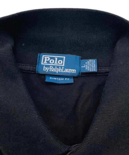 POLO RALPH LAUREN（ポロ・ラルフローレン）POLO RALPH LAUREN (ポロ・ラルフローレン) ナンバリングビッグポニーポロシャツ ブラック サイズ:Lの古着・服飾アイテム