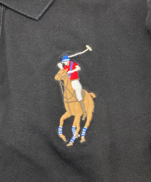 POLO RALPH LAUREN（ポロ・ラルフローレン）POLO RALPH LAUREN (ポロ・ラルフローレン) ナンバリングビッグポニーポロシャツ ブラック サイズ:Lの古着・服飾アイテム